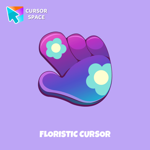 Floristic cursor pointer cursor